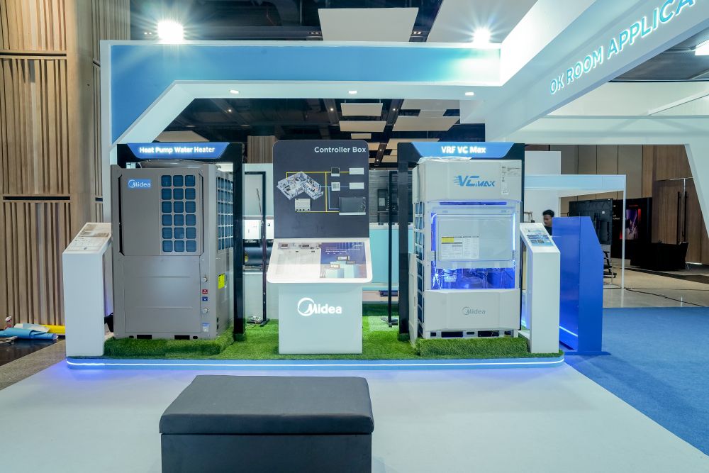 Watermark Event Organizer, Hadirkan Booth Midea yang Futuristik di INAHEF 2025